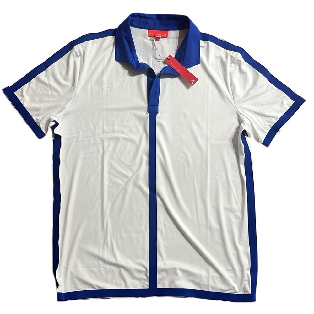 White and Blue Men's Shirt